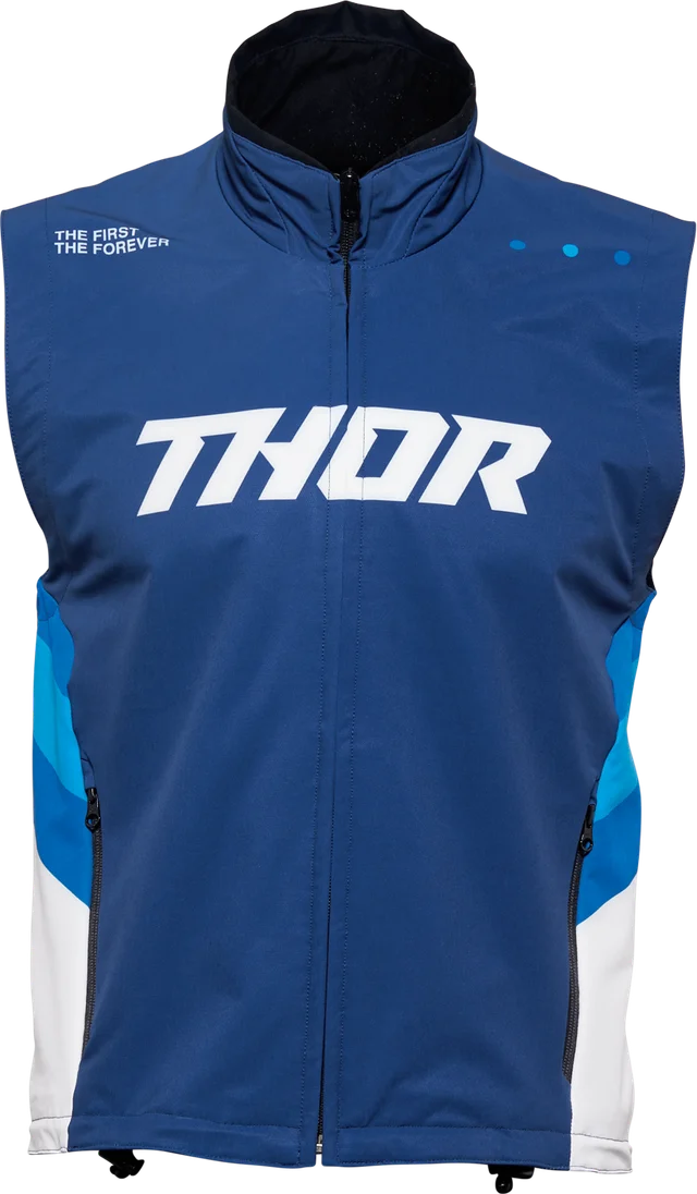 Thor Warm-Up Vest, navy white