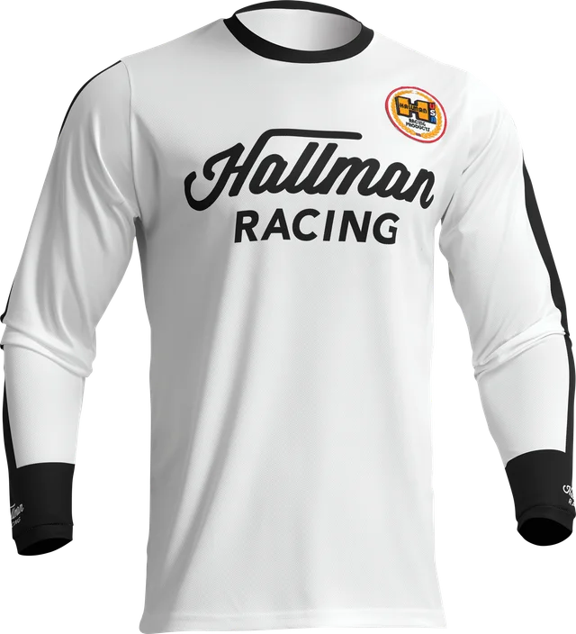 Thor Hallman Differ Jersey, roosted white black