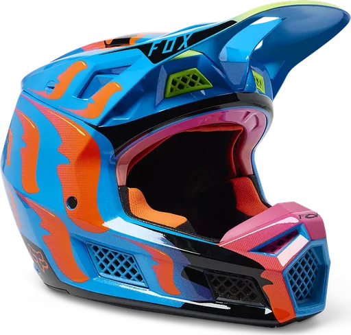 Fox V3 RS Eyeris Helmet Multi