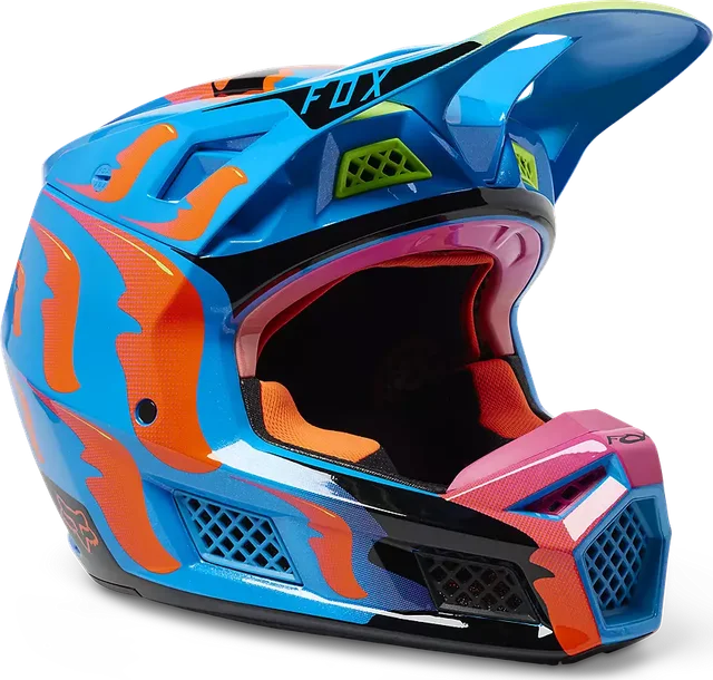 Fox V3 RS Eyeris Helmet Multi