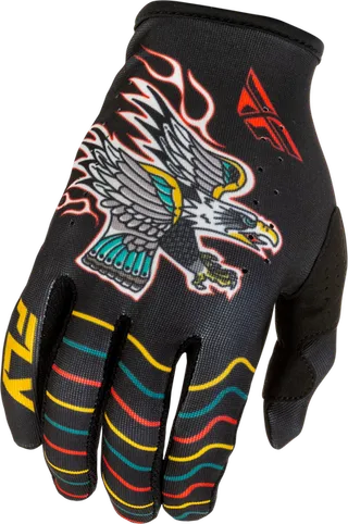 Fly Racing Youth Lite Americana Gloves