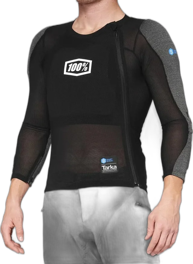 100% Tarka LS Protector Vest, black