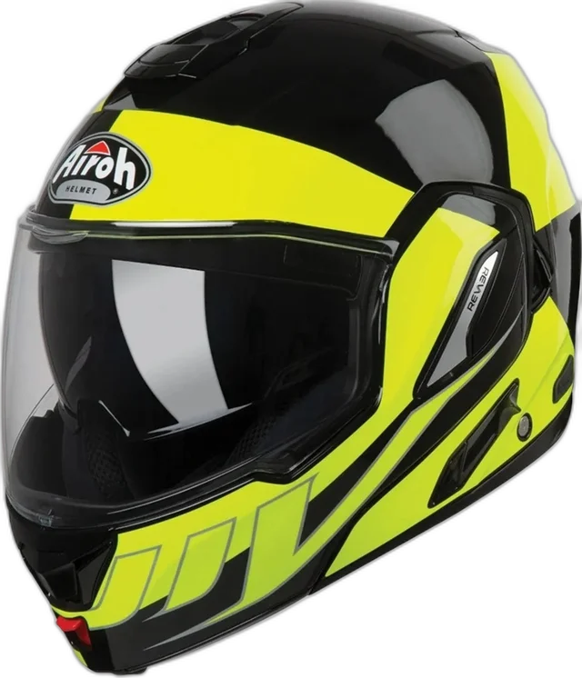 Airoh Rev 19 Helmet Fusion Black/Yellow Fluo Gloss
