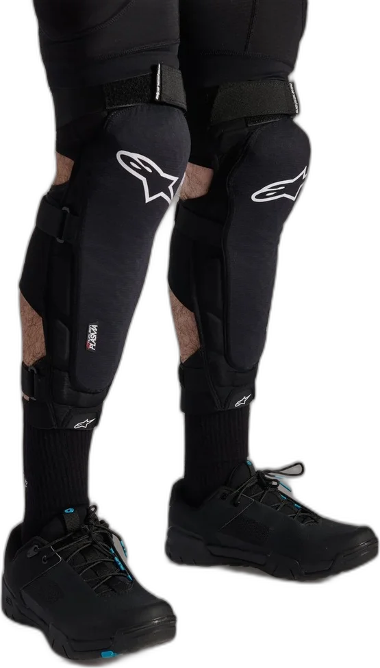 Alpinestars A-Impact Plasma Pro Knee Protectors, Black/White
