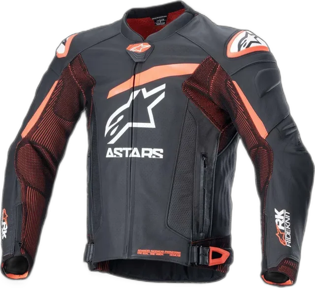 Alpinestars GP Plus R V4 Ride Perforated Leather Jacket, Black / Black
