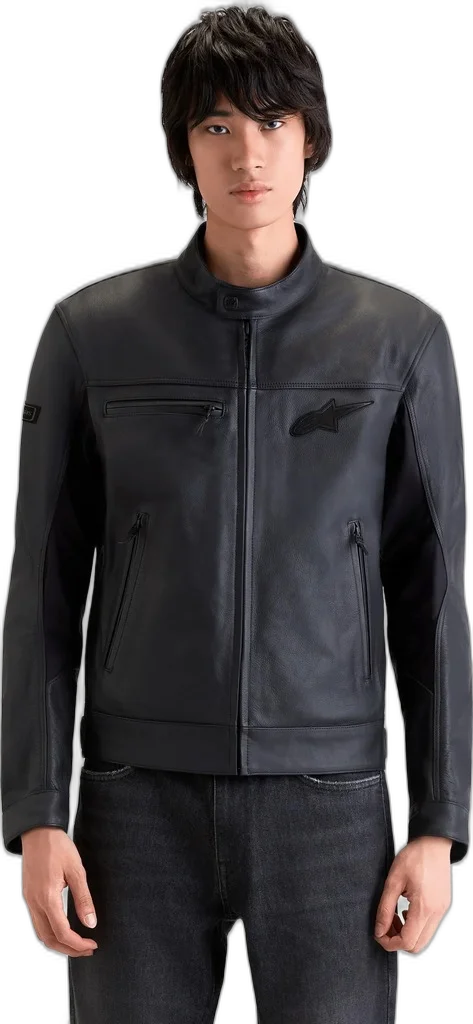 Alpinestars Maver-X Leather Jacket, black