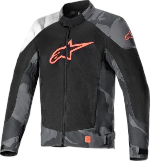 Alpinestars T SP X Superair Mesh Jacket - Grey / Camo / Red / Fluo