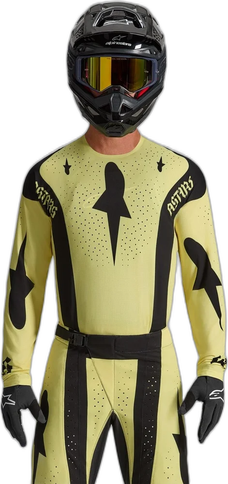 Alpinestars 2027 Techstar Atrox Jersey, yellow black