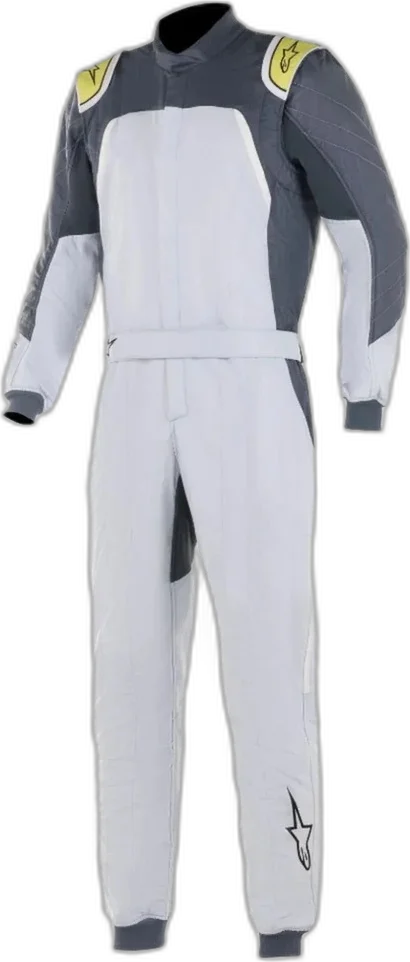 Alpinestars GP Pro Comp Suit, silver blue asphalt lime