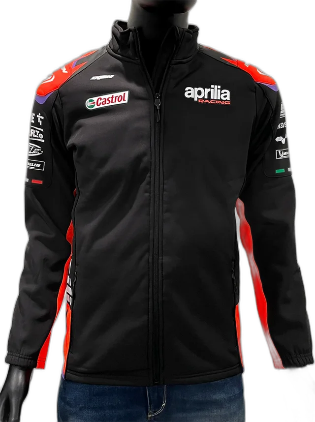 Aprilia Racing GP 22 Teamwear Replica Full Zip Softshell Jacket