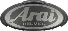 Arai 3D Logo Duct Black / Grey Metal