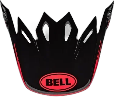 Bell Moto-9 Visor, Fasthouse Signia Matte Black/White