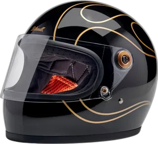 Biltwell Gringo S Flames Helmet