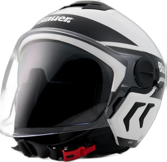 Blauer Demi Jet DJ-01 Graphic B Green Jet Helmet, white