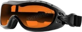 Bobster Nighthawk Goggles, Gloss Black