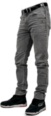 Bull-It Mastiff Slim Fit Jeans - Short, Grey