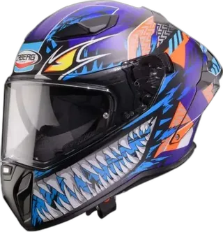 Caberg Drift Evo 2 Nobo Matt Black / Fluo Red / Blue / Purple