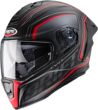 Caberg Drift Evo Integra Black Fluo Red