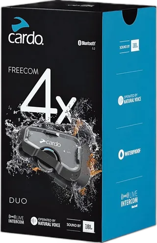 Cardo Freecom 4X Intercom 2 Units