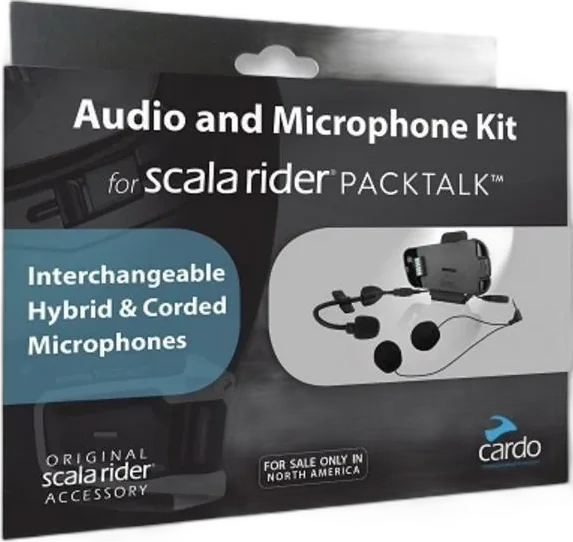 Cardo PackTalk Audio/Mic Kit