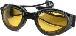 Chapel Black G-902 Goggles w/Night Driving Lens