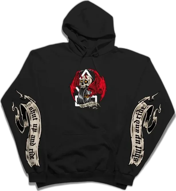 Crooked Clubhouse Shut Up & Ride 4 Hoodie