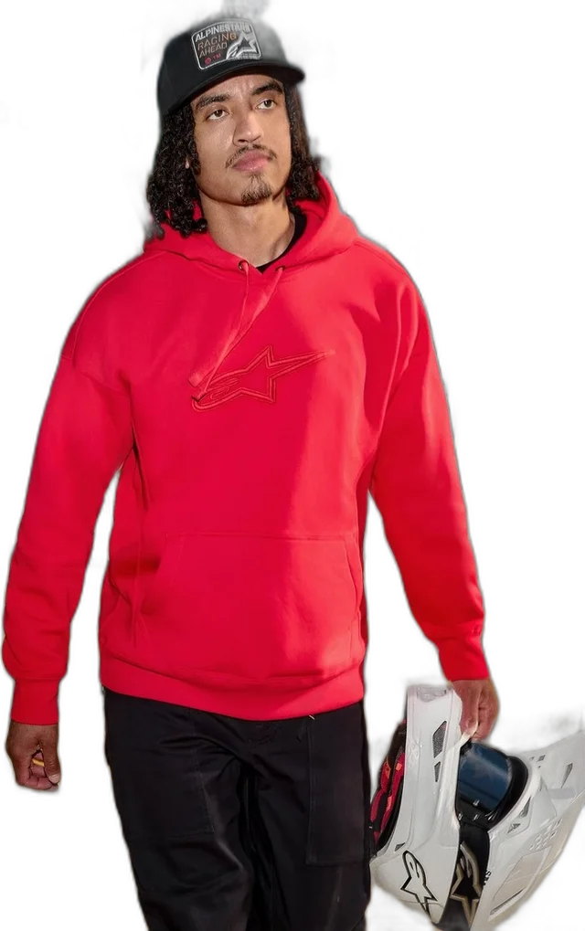 Alpinestars Emergent Oversized Hoodie, Red