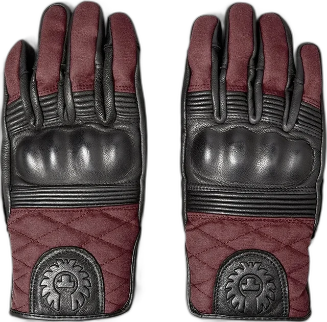 Belstaff HAMPSTEAD MOTORCYCLE GLOVE, black red