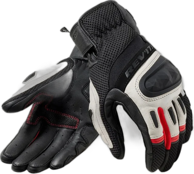 REV'IT! Gloves Dirt 4 | Black-Red, black red