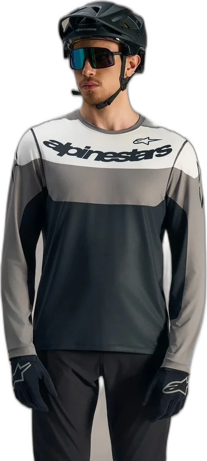 Alpinestars A-Dura Race Jersey - Long Sleeve, Black