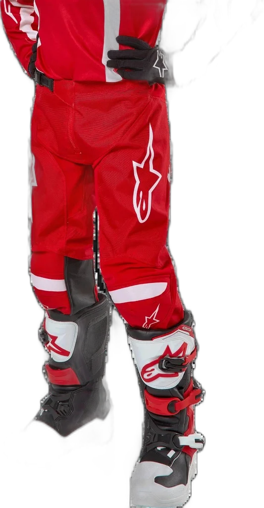 Alpinestars Youth 2024 Racer Lurv Pants, Mars Red/White