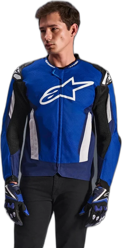 Alpinestars T-GP Air Jacket, Bright Blue/Navy/White
