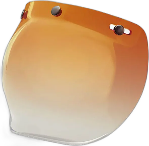 Bell Helmets Bell 3-Snap Shields, Amber Gradient