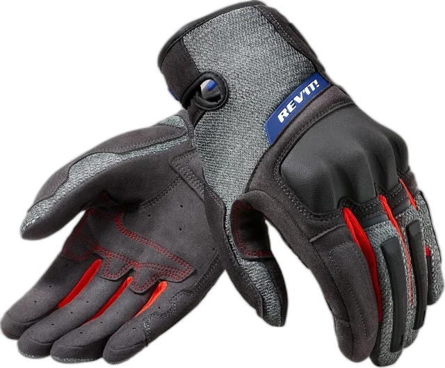 REV'IT! Gloves Volcano | Black-Grey, black grey