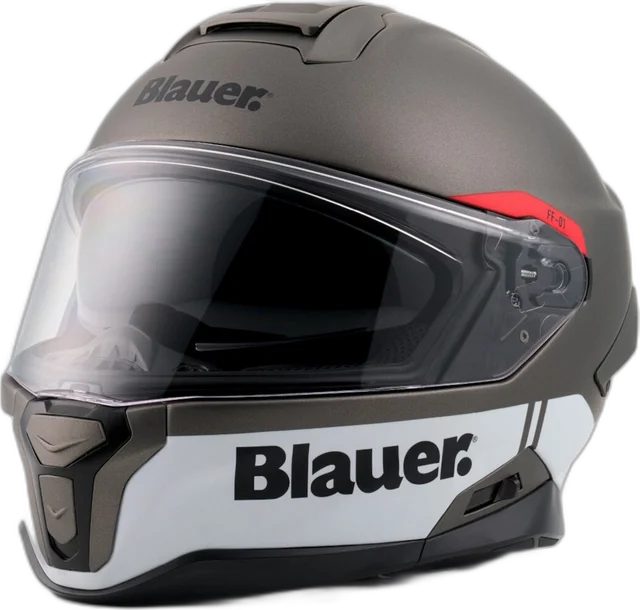 Blauer Ff-01 Helmet Blue, Matt Grey