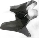 Arai Upper Rear Side Air Intake Mx-v Frost Black