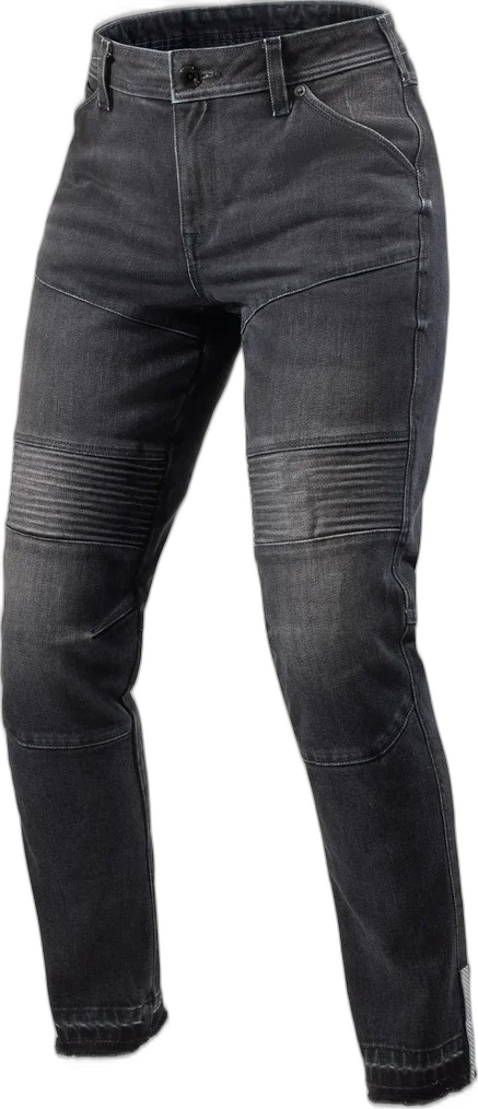 REV'IT! Jeans Moto 2 Slim Ladies | Dark Black Stone, dark black stone