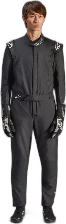 Alpinestars GP Tech V4 Suit - FIA, black white