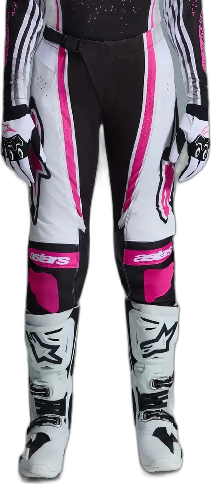 Alpinestars 2026 Stella Techstar Nomur Pants, Black/White/Fuchsia