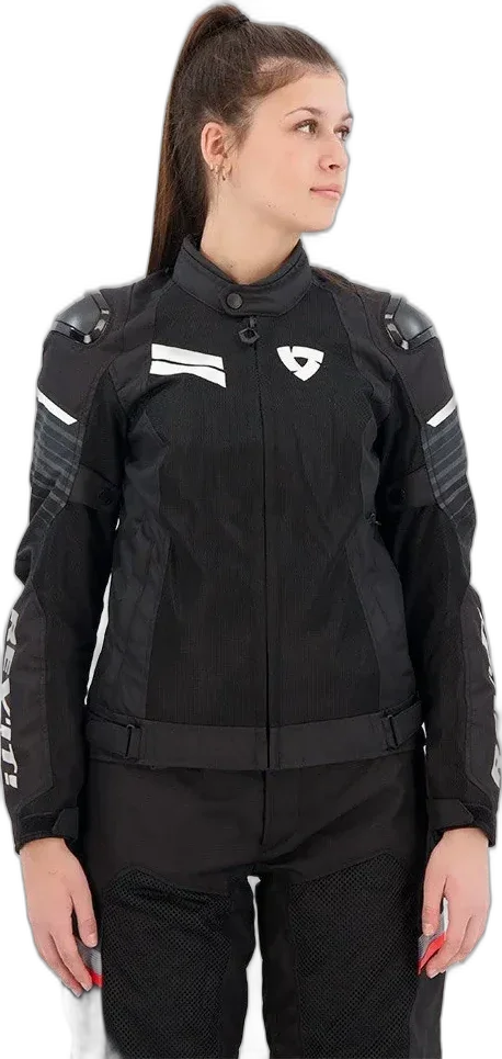 REV'IT! Revit Apex Air H2o Jacket, Black / White
