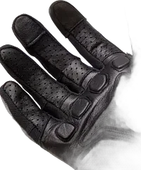 Fox Bomber Pro Air Gloves, black grey