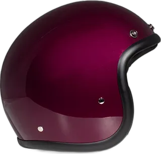 Dmd Jet Retro Helmet Purple