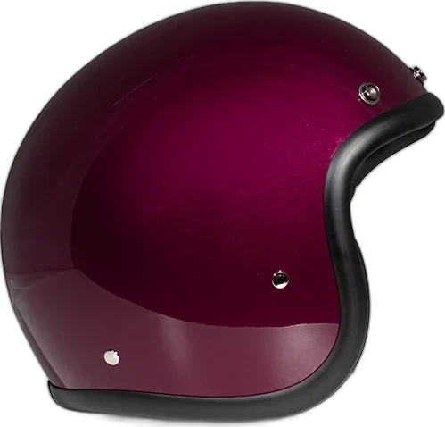 Dmd Jet Retro Helmet Purple