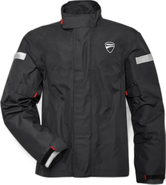 Ducati Strada V3 Rain Jacket, black