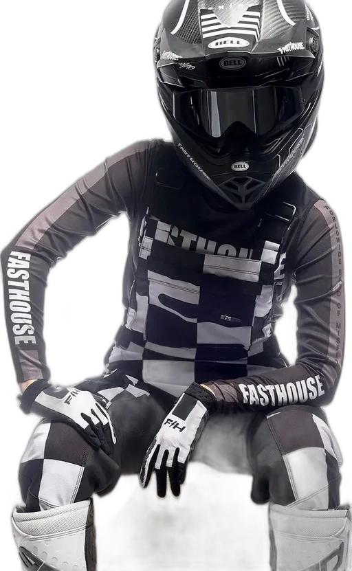 Womens Motorall MX - Checkers