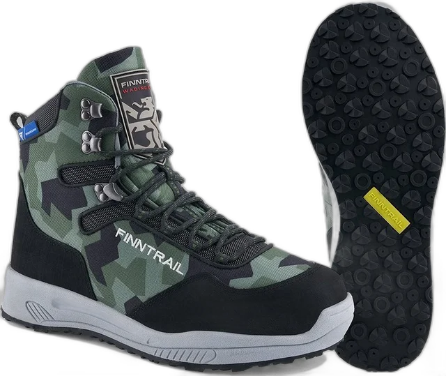 Finntrail Sportsman Boots, camo army