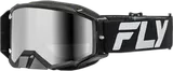 Fly Racing Zone Elite 2025 Black Block Logo Goggles — view 1 of 2