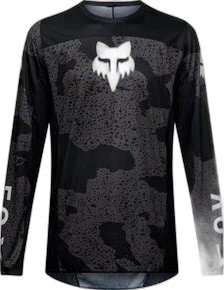 Fox Black Camo 180 BNKR Jersey