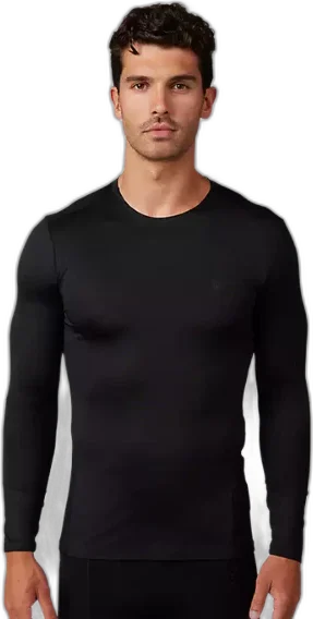 Fox Racing Tecbase Long Sleeve Shirt, Black