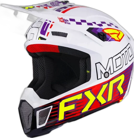 FXR Clutch Race Div MX Helmet